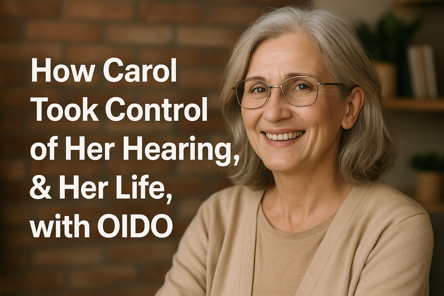 How Carol Took Control of Her Hearing, & Her Life, with OIDO.